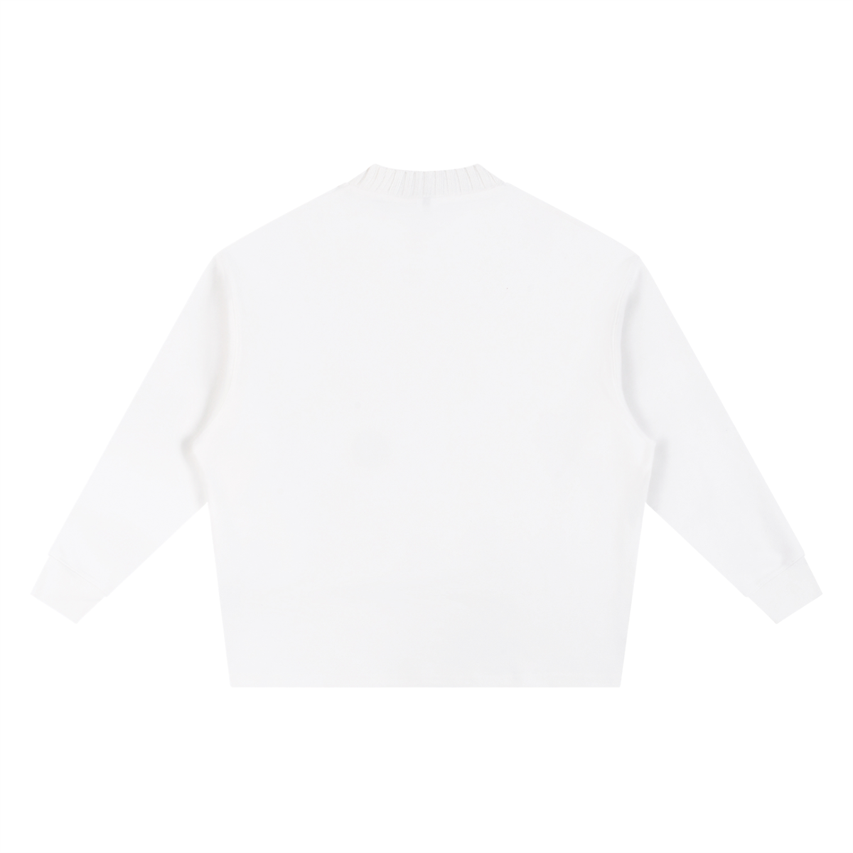 STILL KNIT CREWNECK, WHITE