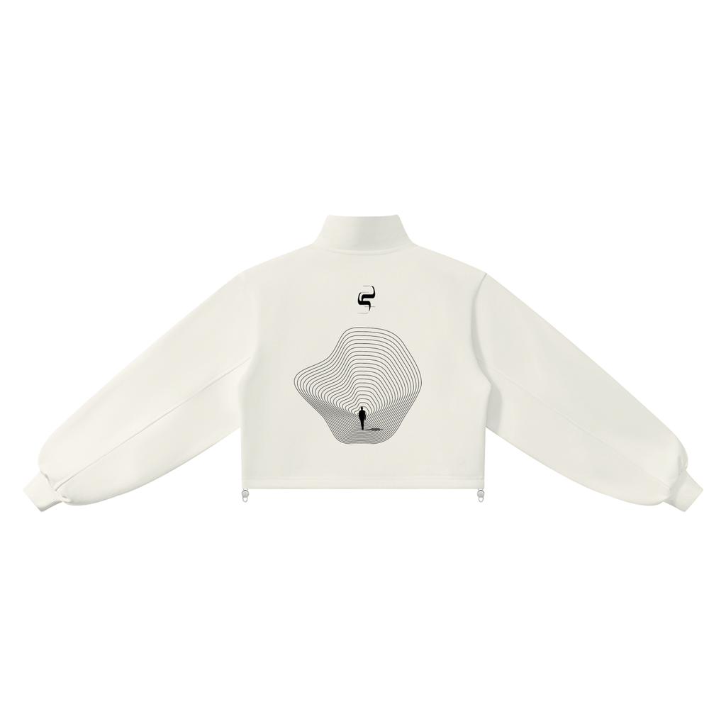 Women’s Mock-Neck Quarter-Zip Sweatshirt