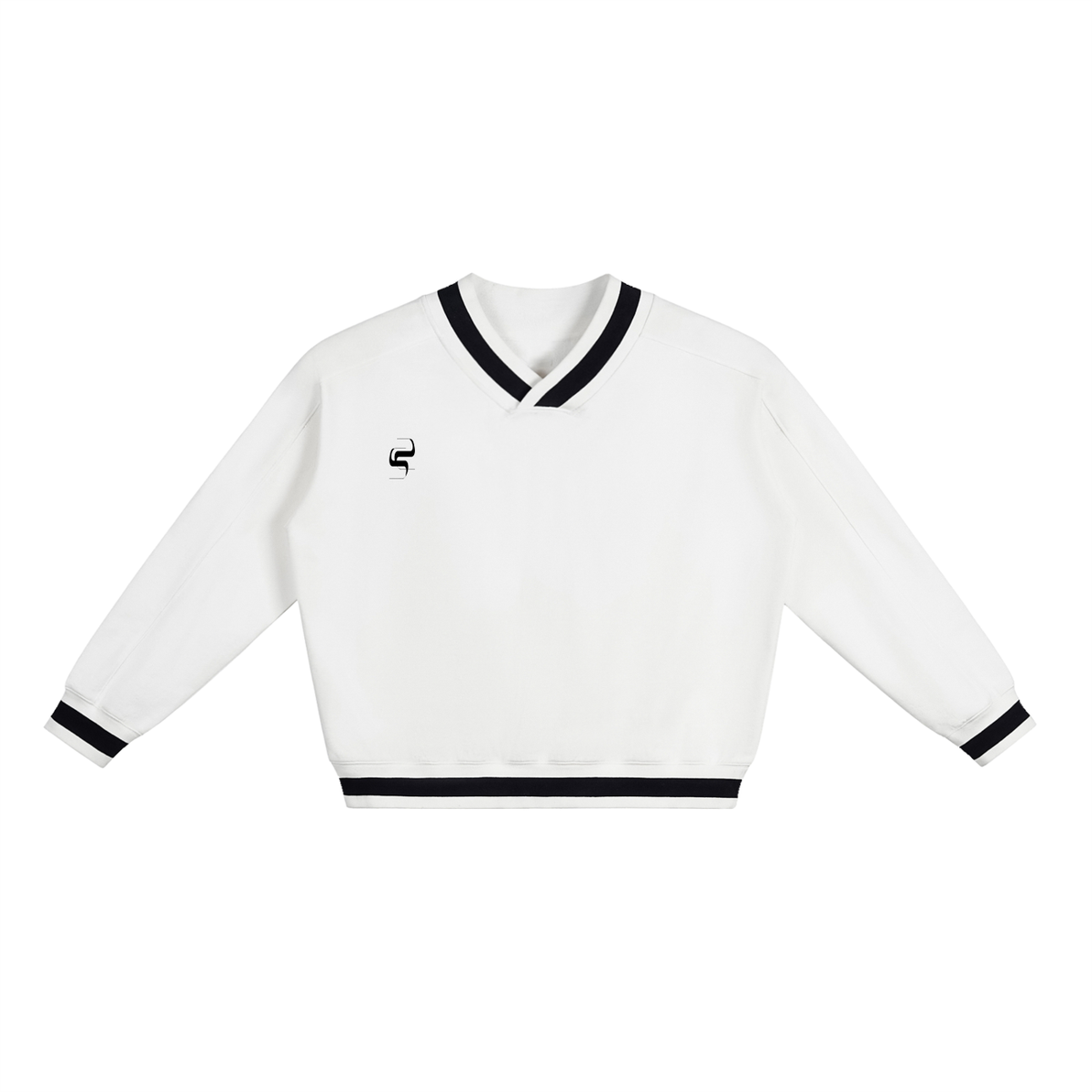 OLD SCHOOL V-NECK SWEATSHIRT