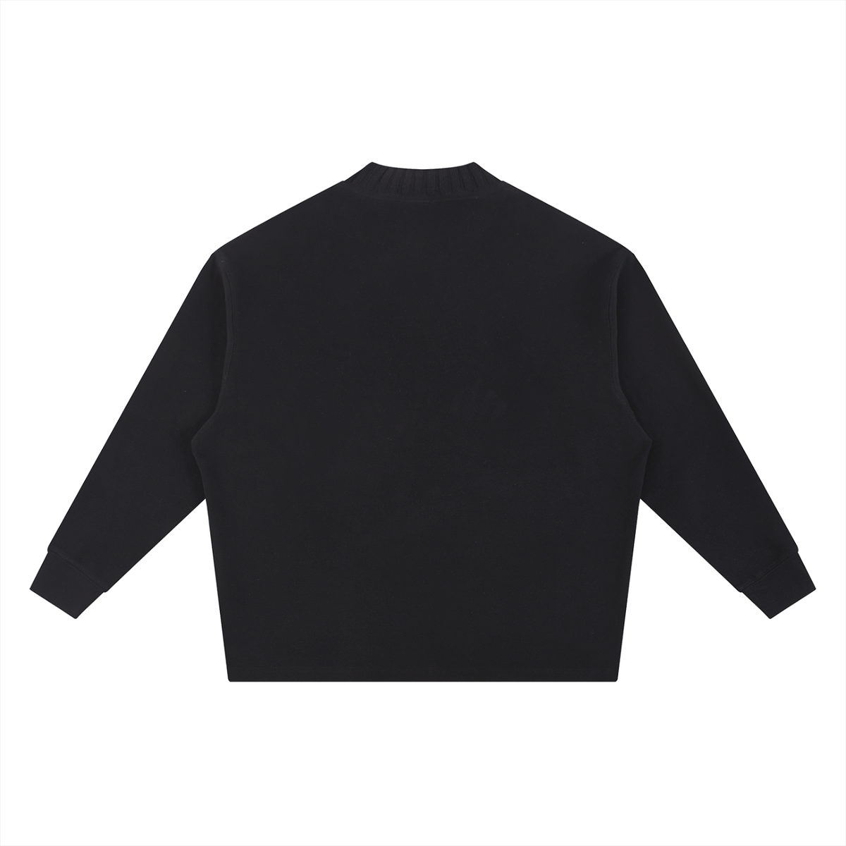 STILL KNIT CREWNECK, BLACK